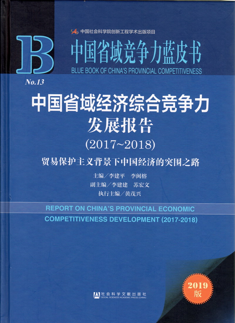 X屄X屄X屄美女屄视频中国省域经济综合竞争力发展报告（2017-2018）